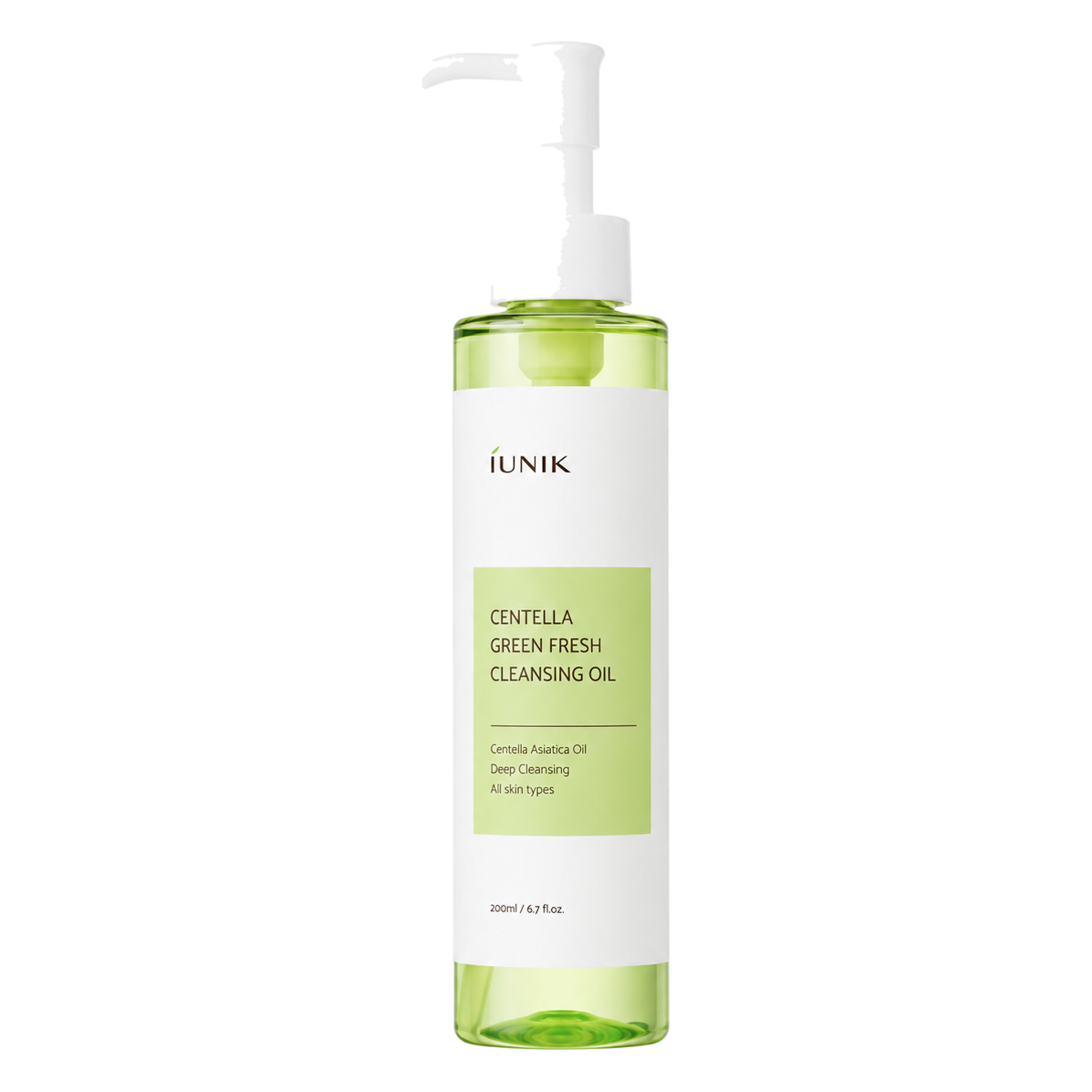 iUNIK – Centella Green Fresh Cleansing Oil, 200ml
