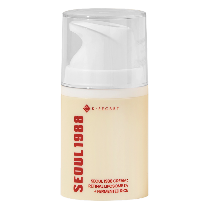 K-SECRET – SEOUL 1988 Cream: Retinal Liposome 1% + Fermented Rice, 50ml