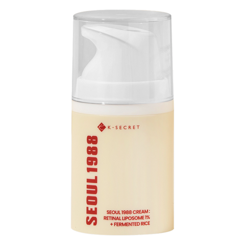 K-SECRET – SEOUL 1988 Cream: Retinal Liposome 1% + Fermented Rice, 50ml