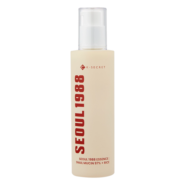 K-SECRET – SEOUL 1988 Essence: Snail Mucin 97% + Rice, 100ml