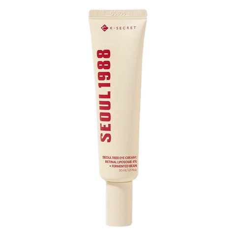 K-SECRET – SEOUL 1988 Eye Cream: Retinal Liposome 4% + Fermented Bean, 30ml