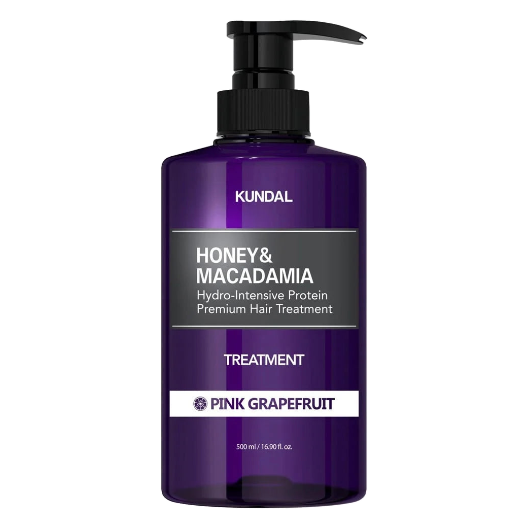 KUNDAL – Honey & Macadamia Protein Treatment, Pink Grapefruit, 500ml