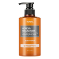 KUNDAL – Honey & Macadamia Pure Body Wash, English Rose, 500ml