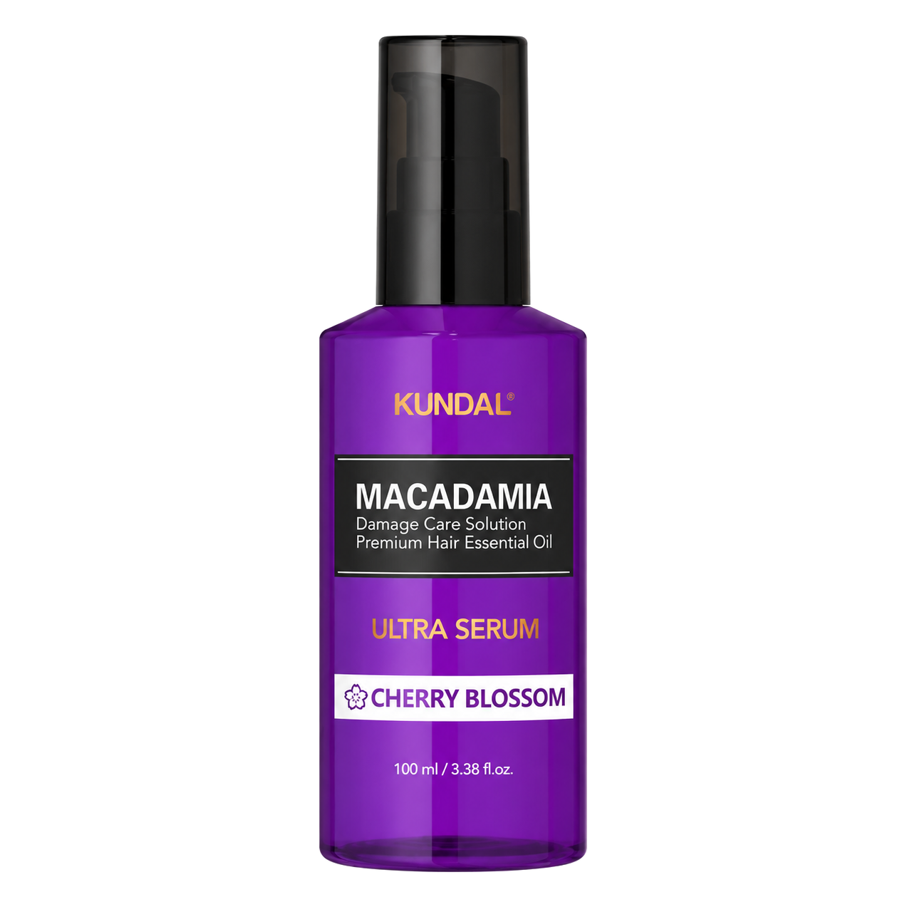 KUNDAL – Macadamia Hair Serum, Cherry Blossom, 100ml