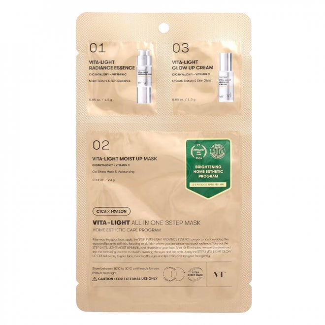 VT Cosmetics – Vita-Light All In One 3Step Mask