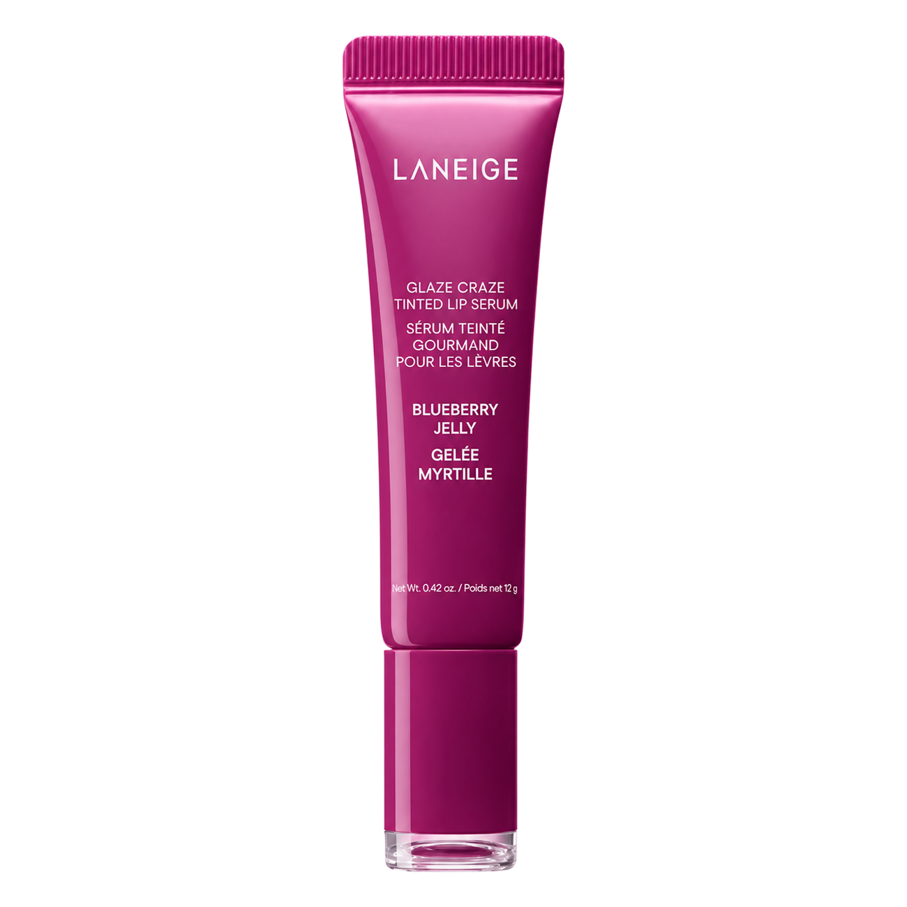 LANEIGE – Glaze Craze Tinted Lip Serum (Blueberry Jelly), 12g