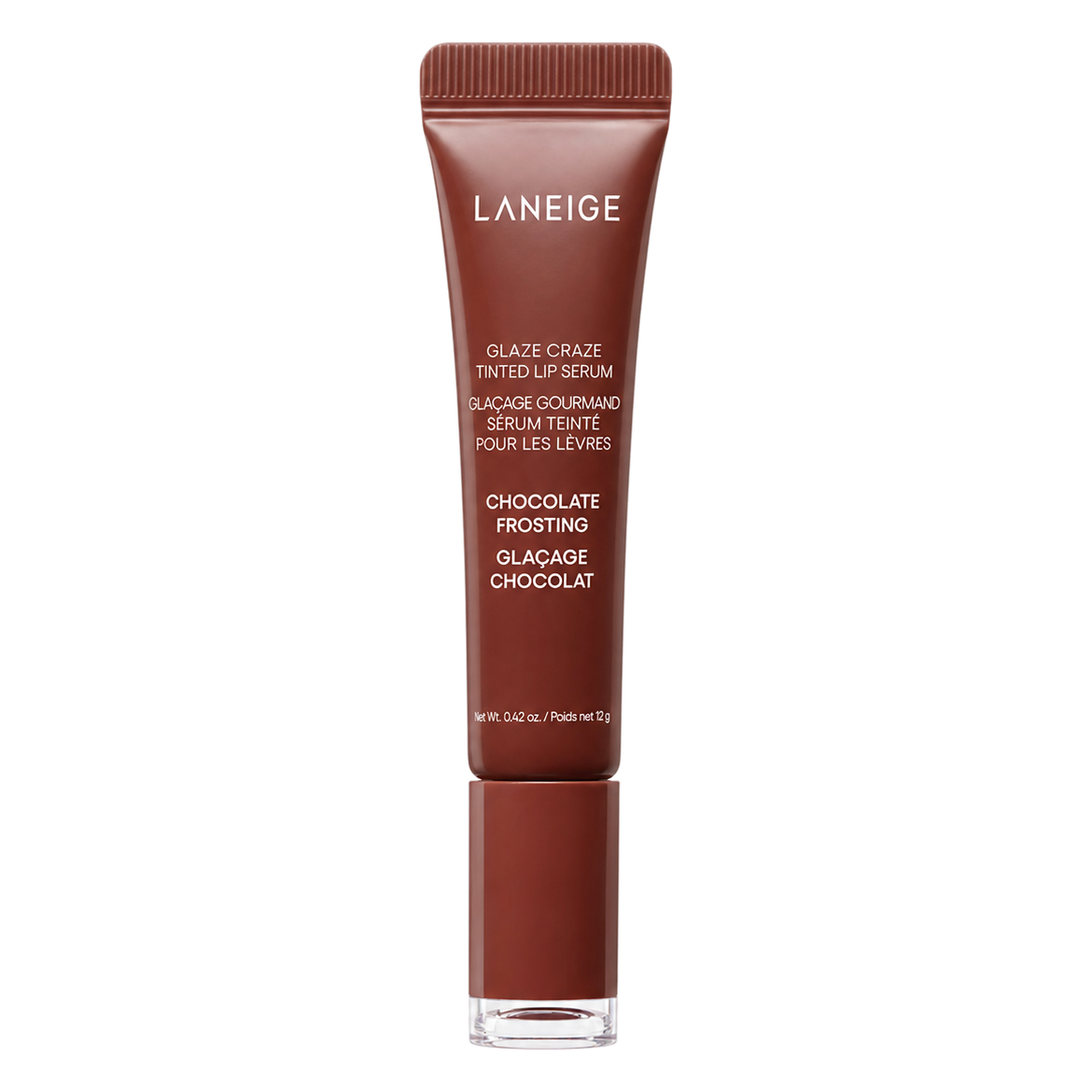 LANEIGE – Glaze Craze Tinted Lip Serum (Chocolate Frosting), 12g