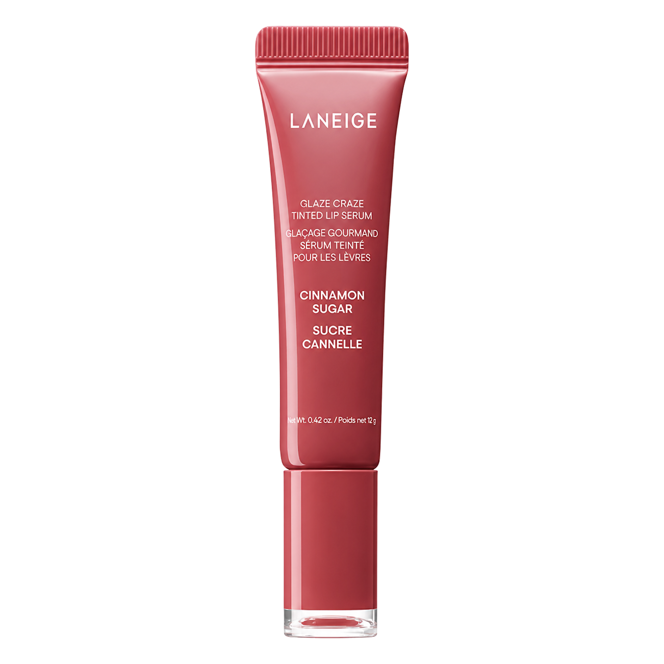 LANEIGE – Glaze Craze Tinted Lip Serum (Cinnamon Sugar), 12g