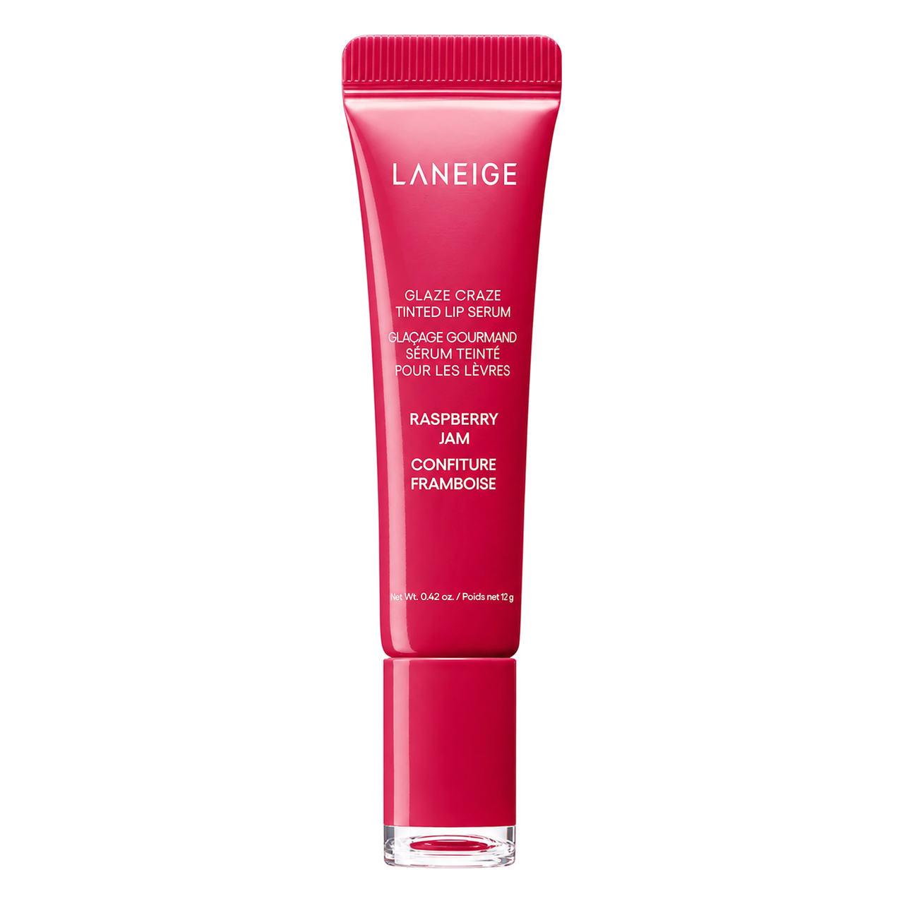 LANEIGE – Glaze Craze Tinted Lip Serum (Raspberry Jam), 12g