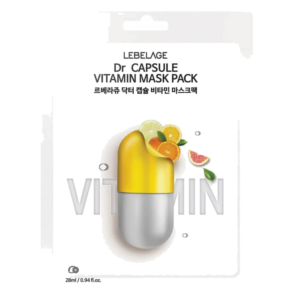 LEBELAGE – Capsule Vitamin Mask Pack, 28ml, 1pc