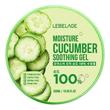 LEBELAGE – Moisture Cucumber Soothing Gel, 300ml