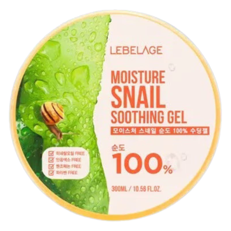 LEBELAGE – Moisture Snail Soothing Gel, 300ml