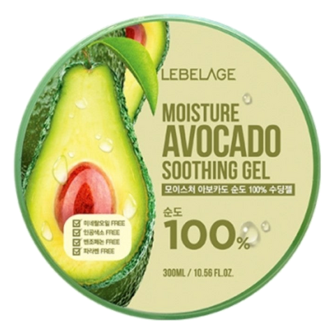 LEBELAGE – Moisture Soothing Gel – Avocado, 300ml