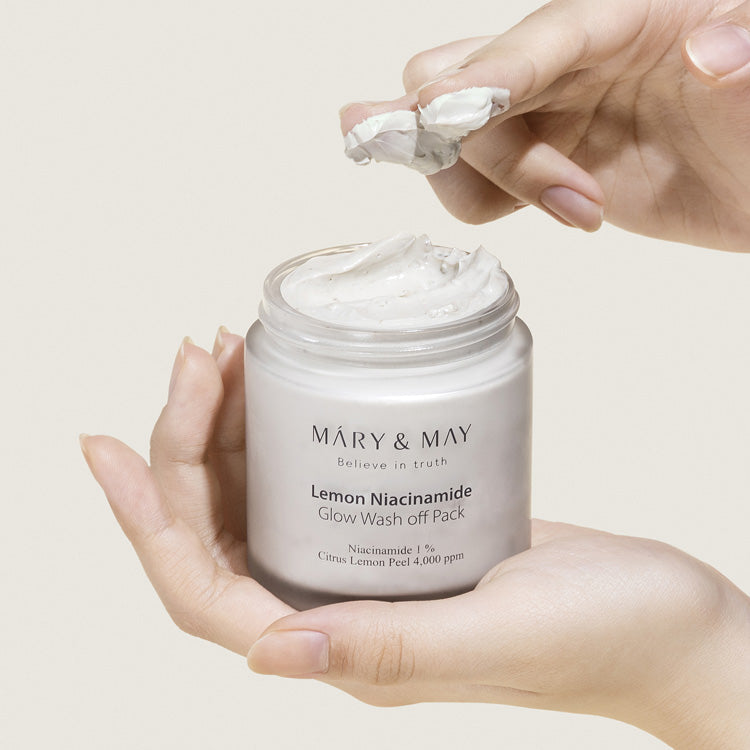 Mary & May Mary&May Lemon Niacinamide Glow Wash Off Pack 125g — Wholesale