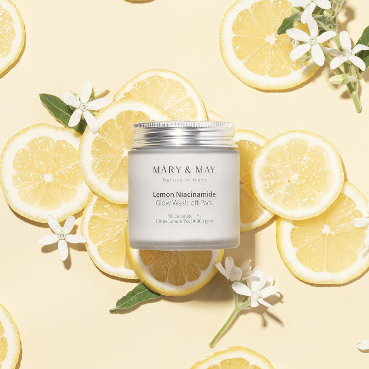 Mary & May Mary&May Lemon Niacinamide Glow Wash Off Pack 125g — Wholesale