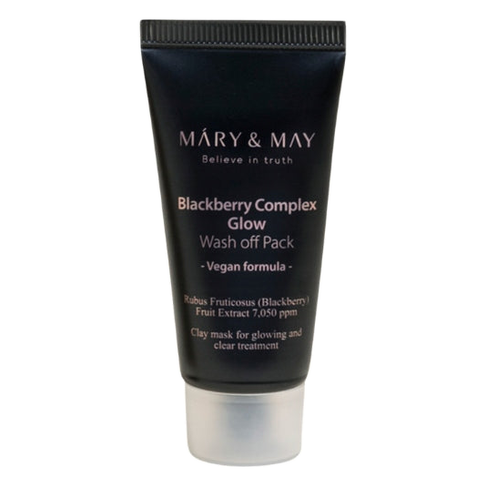 Mary & May – Blackberry Complex Glow Wash Off Pack, 30g