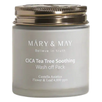 Mary & May – Cica Tea Tree Soothing Wash Off Pack, 125g