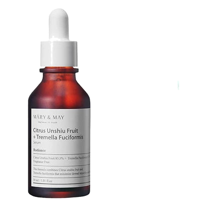 Mary & May – Citrus Unshiu + Tremella Fuciformis Serum, 30ml