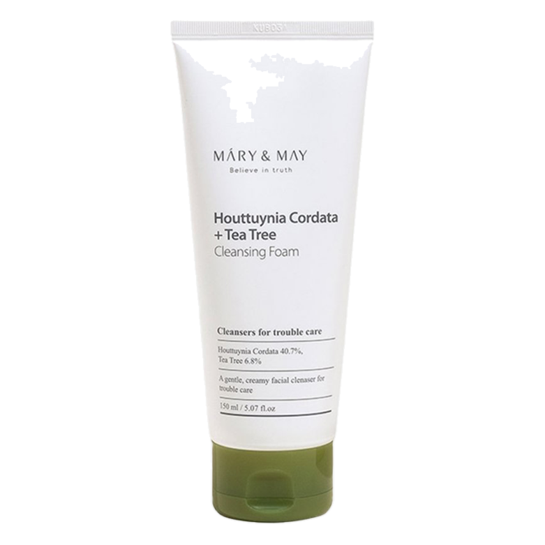 Mary & May – Houttuynia Cordata+Tea Tree Cleansing Foam – 150ml
