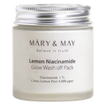Mary & May – Lemon Niacinamide Glow Wash Off Pack, 125g