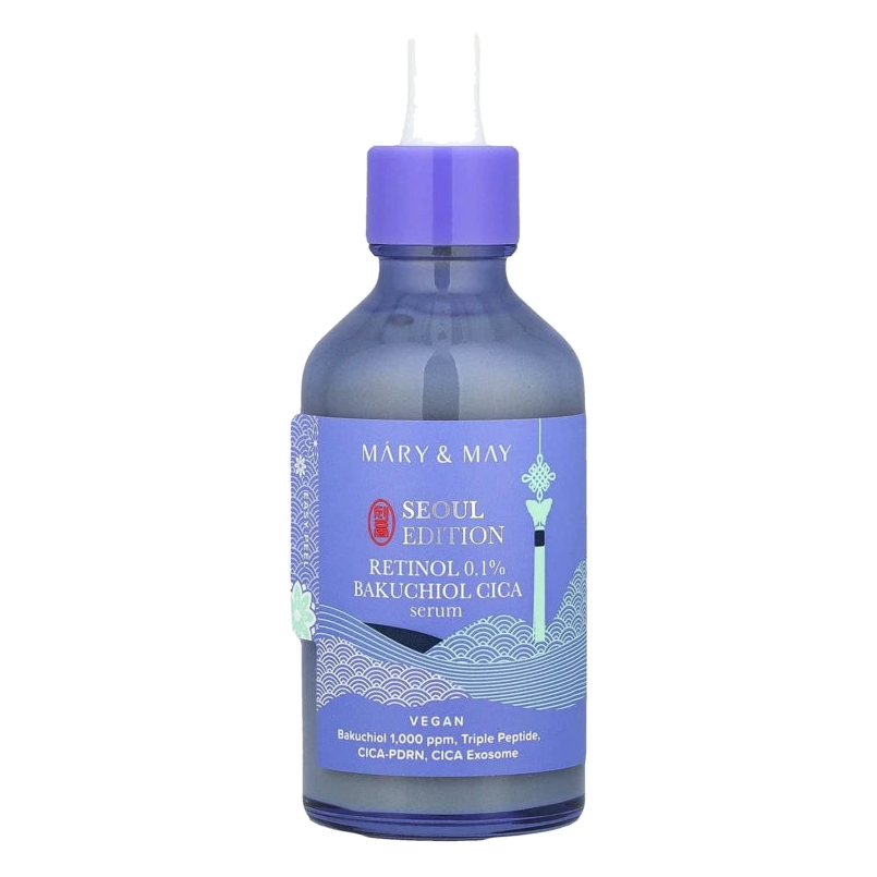 Mary & May – Retinol 0.1% Bakuchiol Cica Serum, 80ml