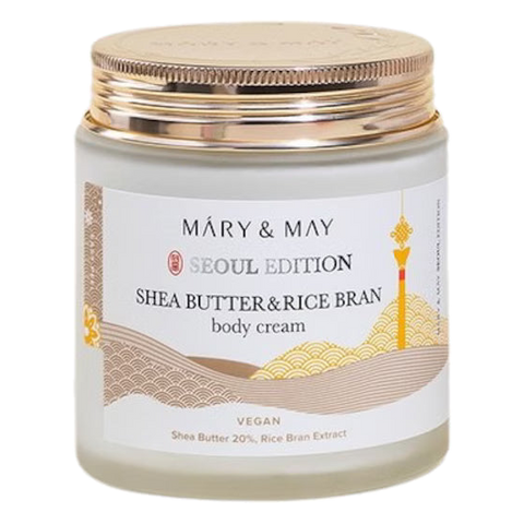Mary & May – Shea Butter & Rice Bran Body Cream Seoul Edition – 250ml