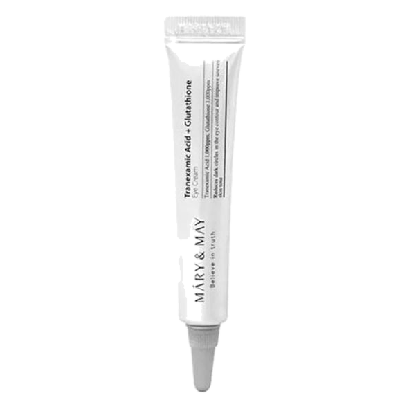 Mary & May – Tranexamic Acid + Glutathione Eye Cream, MINI Size, 12g