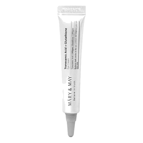 Mary & May – Tranexamic Acid + Glutathione Eye Cream, MINI Size, 12g