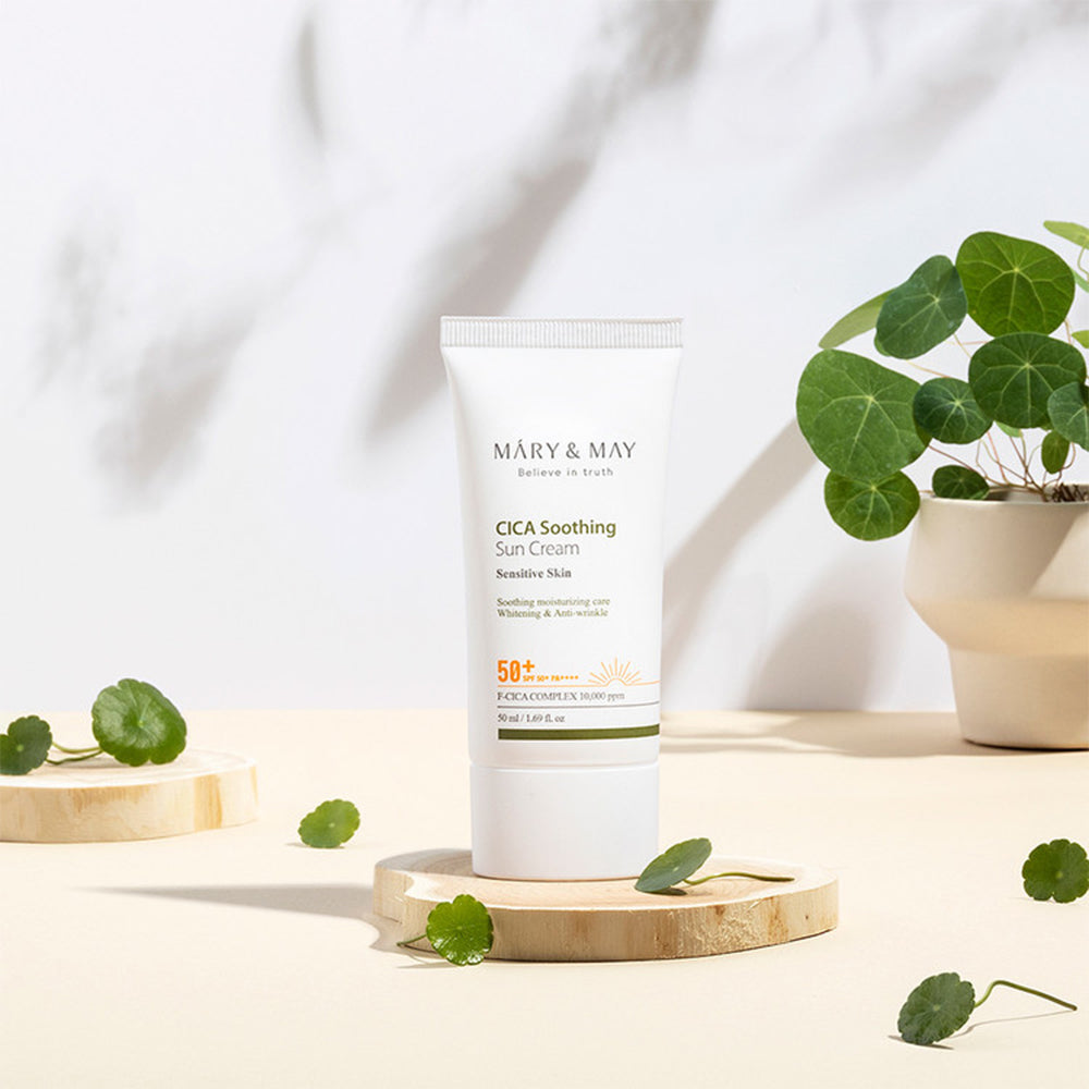 Mary & May Mary&May CICA Soothing Sun Cream SPF50+ PA++++ 50 ml — Wholesale