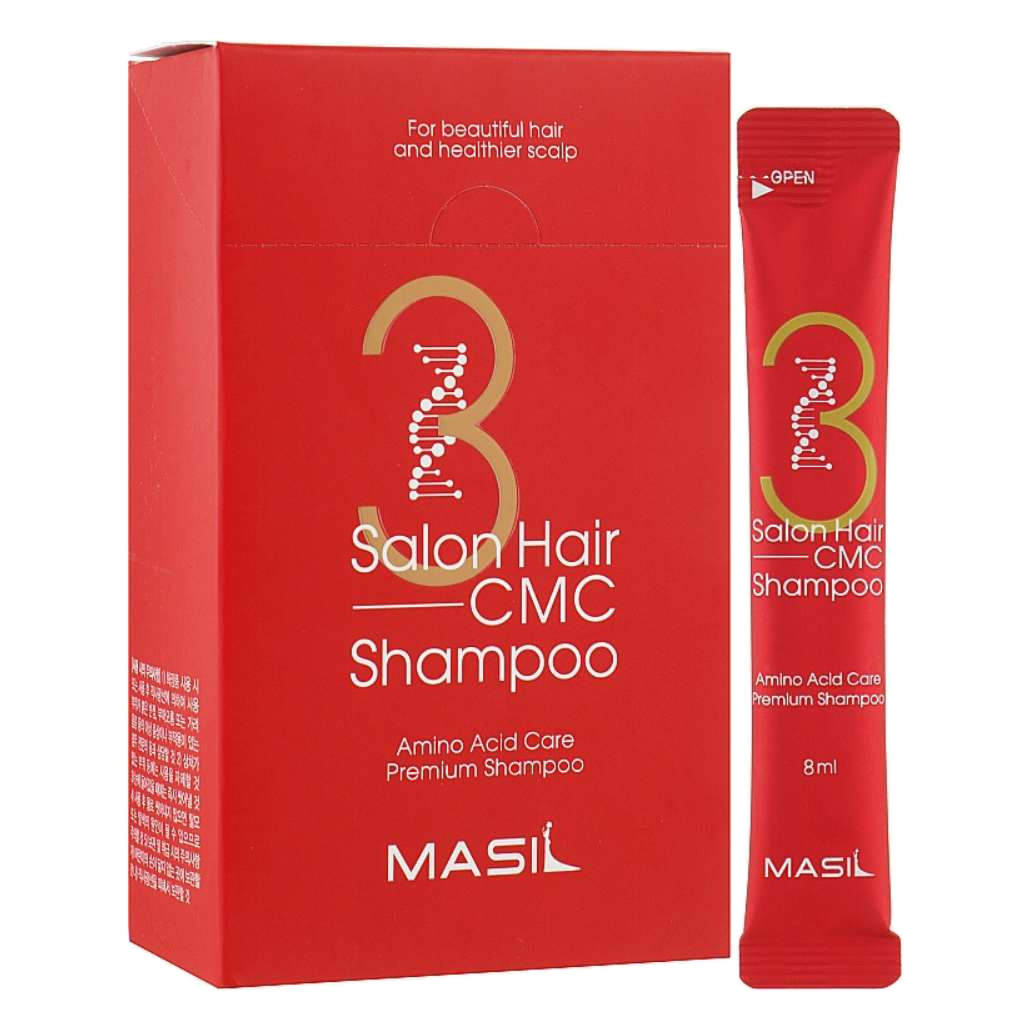 Masil – 3 Salon Hair CMC Revitalizing Shampoo, 20x8ml