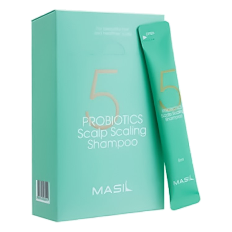 MASIL – 5 Probiotics Scalp Scaling Shampoo Stick Pouch, 20 pcs x 8ml