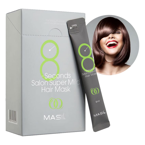 Masil – 8 Seconds Salon Supermild Hair Mask Stick Pouch, 8pcs x 20ml