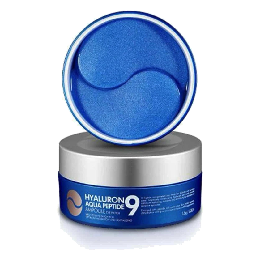 Medi-Peel – Hyaluron Aqua Peptide-9 Ampoule Eye Patch, 1.6g x 60 Pads