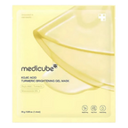 Medicube – Kojic Acid Turmeric Brightening Gel Mask, 28g, 1 piece