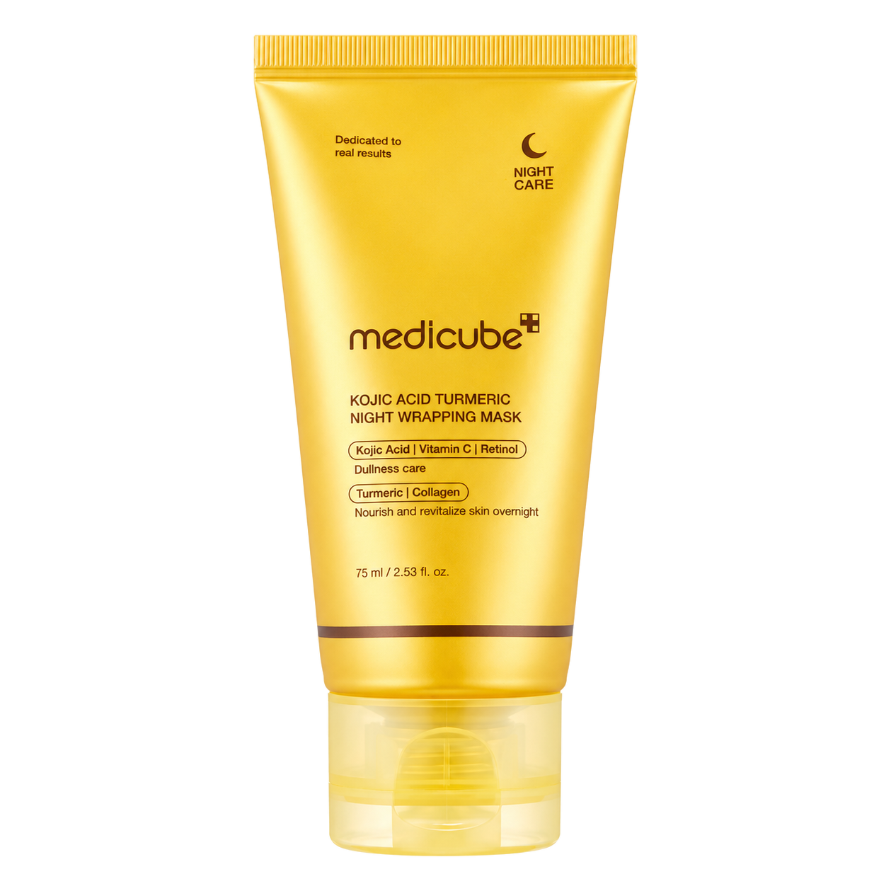 Medicube – Kojic Acid Turmeric Night Wrapping Mask, 75ml