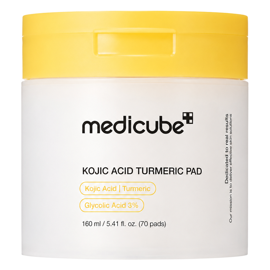 Medicube – Kojic Acid Turmeric Pad, 160ml