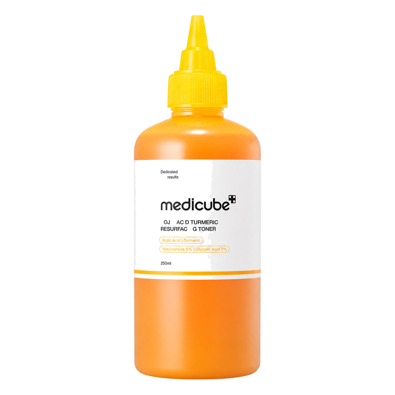 Medicube – Kojic Acid Turmeric Resurfacing Toner, 250ml