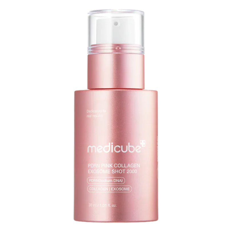 Medicube – PDRN Pink Collagen Exosome Shot Ampoule 2000, 30ml