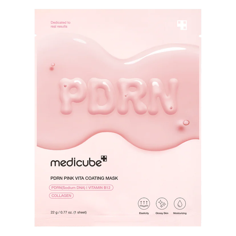 Medicube – PDRN Pink Vita Coating Mask, 22g, 1 piece