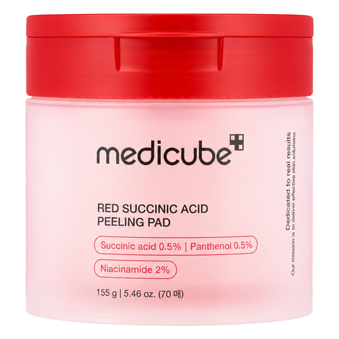 Medicube – Red Succinic Acid Peeling Pad – 155g/70pads