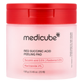 Medicube – Red Succinic Acid Peeling Pad, 70 pads / 155g