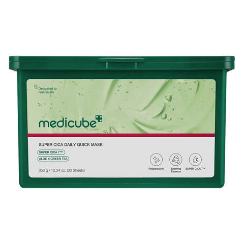 Medicube – Super Cica Daily Quick Mask, 30pcs