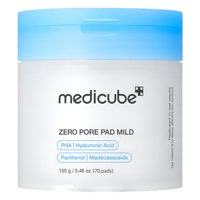 Medicube – Zero Pore Mild Pad, 155g