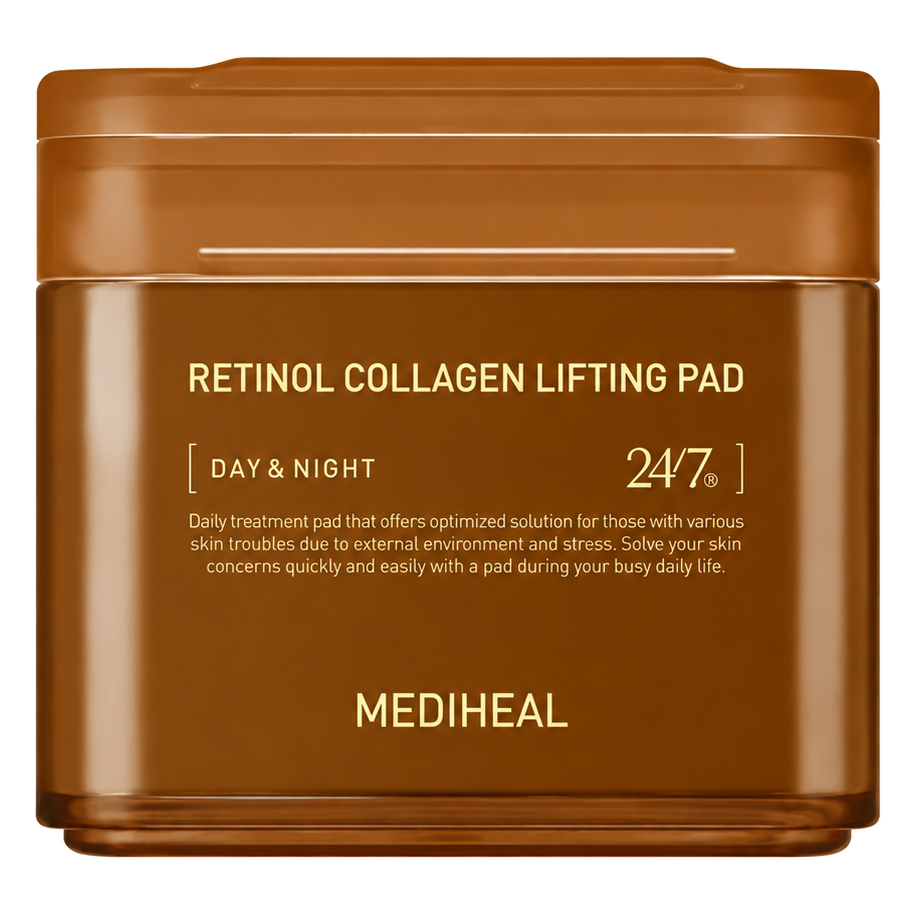 MEDIHEAL – Retinol Collagen Lifting Pad, 170ml / 100 pads