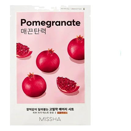 Missha – Airy Fit Pomegranate Sheet Mask, 19g