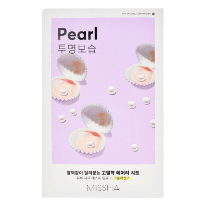 Missha – Airy Fit Sheet Mask – Pearl, 19g