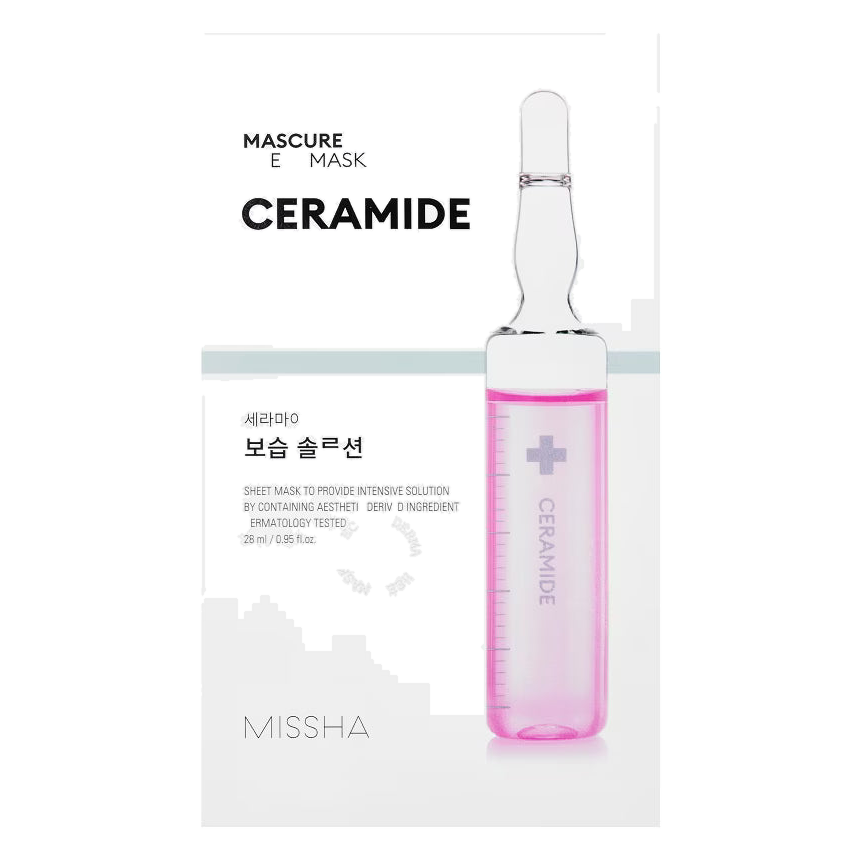 MISSHA – Mascure Solution Sheet Mask, Barrier Ceramide, 28ml