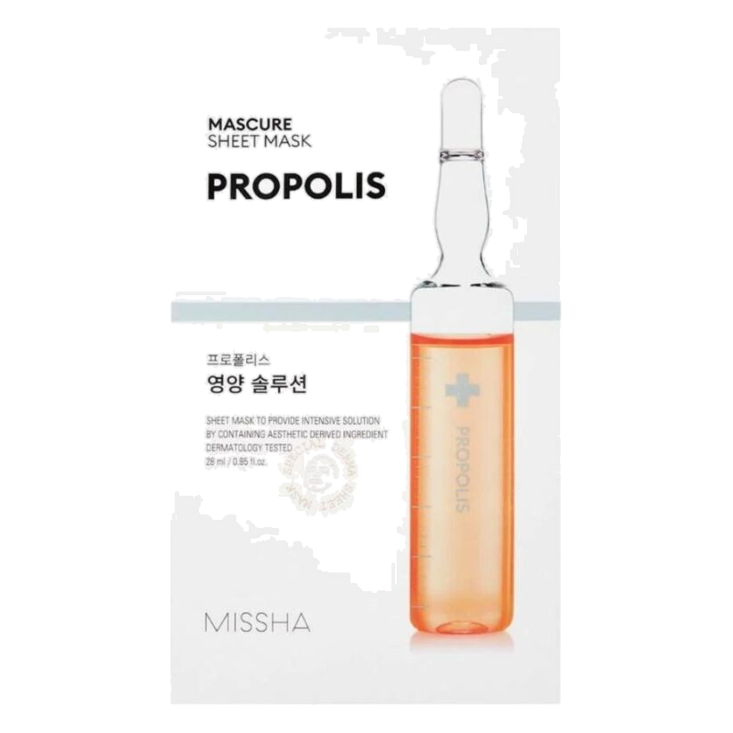 MISSHA – Mascure Solution Sheet Mask, Propolis, 28ml