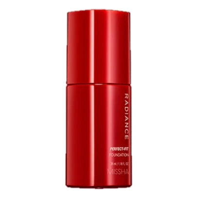 Missha – Radiance perfect fit foundation, No. 21 Fair, 35ml