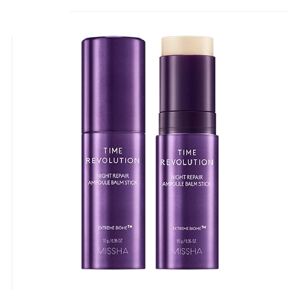 Missha – Time Revolution Night Repair Ampoule Balm Stick, 10g
